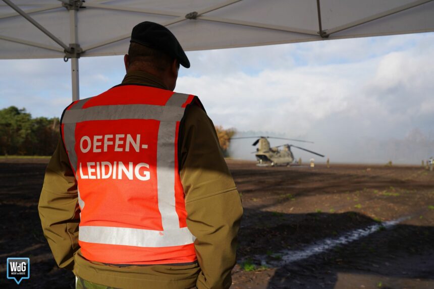 Militaire oefening in Weert