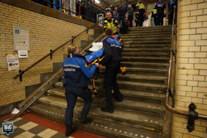 Oefening op het NS-station in Weert