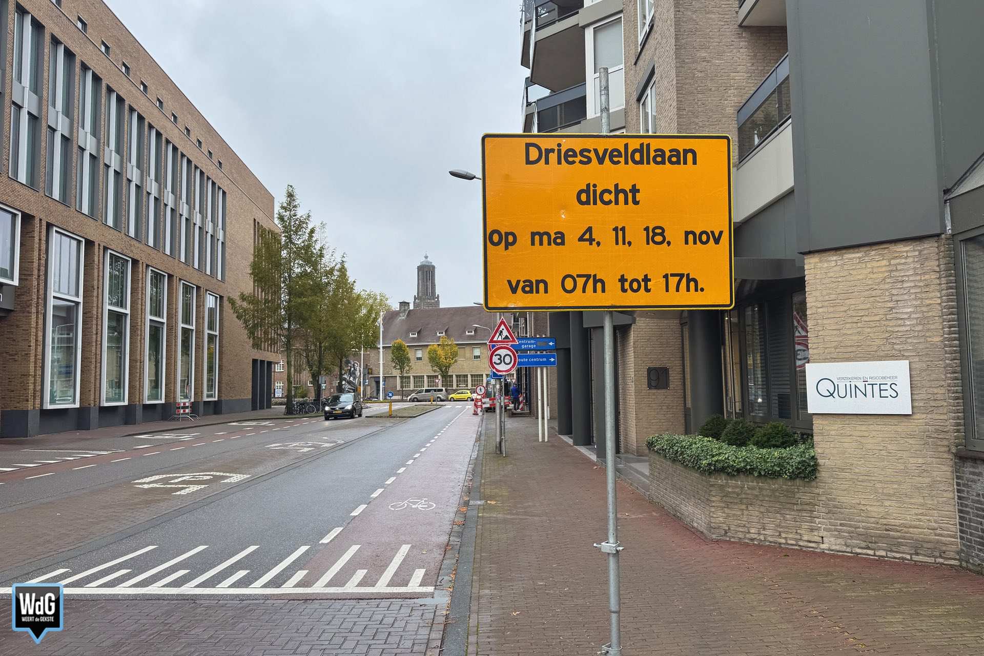 Werkzaamheden Driesveldlaan