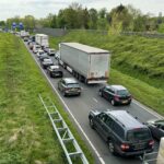 File op Ringbaan-Noord