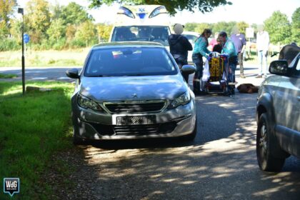 Fietsster gewond na aanrijding in Heythuysen