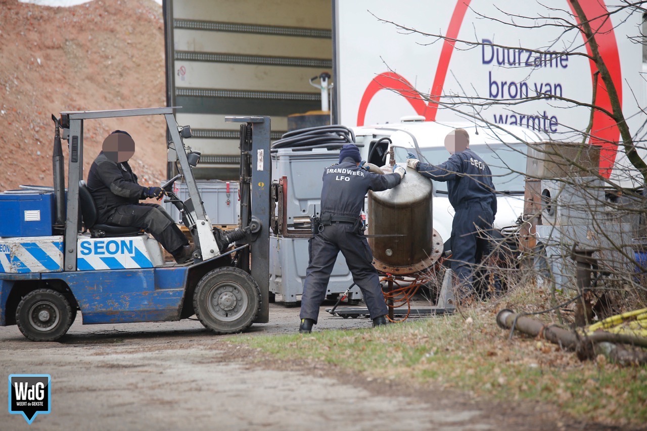 Archieffoto WdG - Drugslab in buitengebied