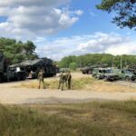 Archieffoto WdG - Militairen oefenen op Weerterheide