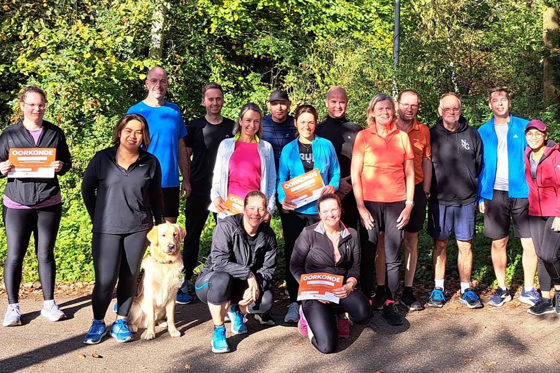 Deelnemers NN Running Coach AV Weert