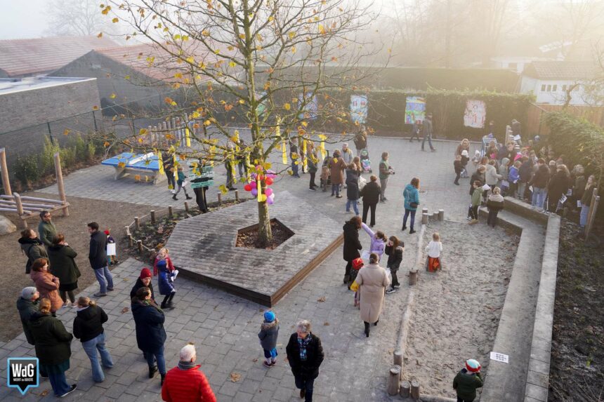 Vernieuwd schoolplein Basisschool Tungelder