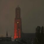 Sint Martinuskerk in het rood