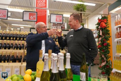 Jan van Dam en Mark van Kampen in Sligro Weert