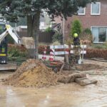 Beschadigde gasleiding in Nederweert