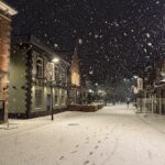 Sneeuwval op de Oelemarkt