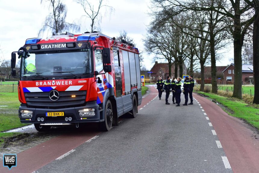 Vermeende woningbrand in Ell