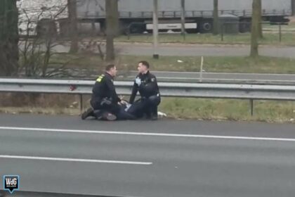 Aanhouding op A2 bij Maarheeze