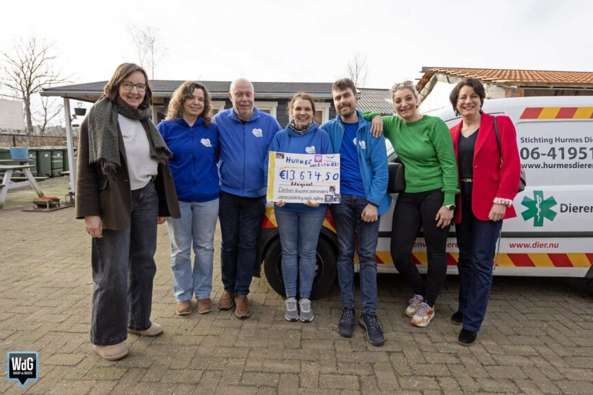 €13.000 voor Hurmes Dierenthoes