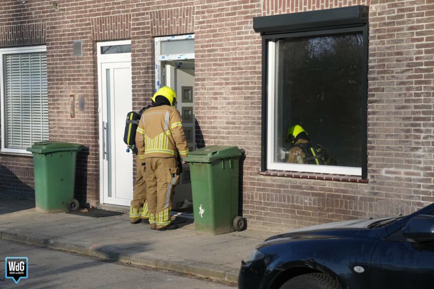 Gaslucht in woning Doolhofstraat