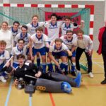 HV Weert Jong Heren 1 viert kampioenschap in zaalhockey