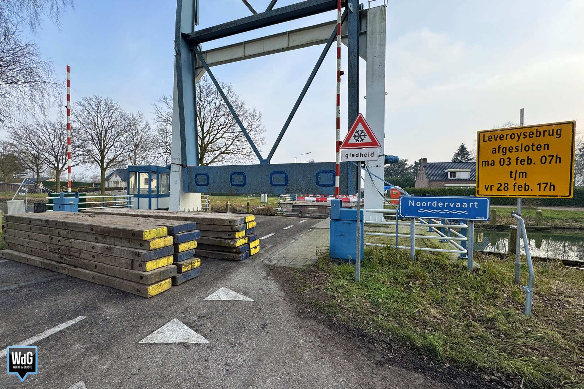 Werkzaamheden Leveroyse Brug in Nederweert-Eind