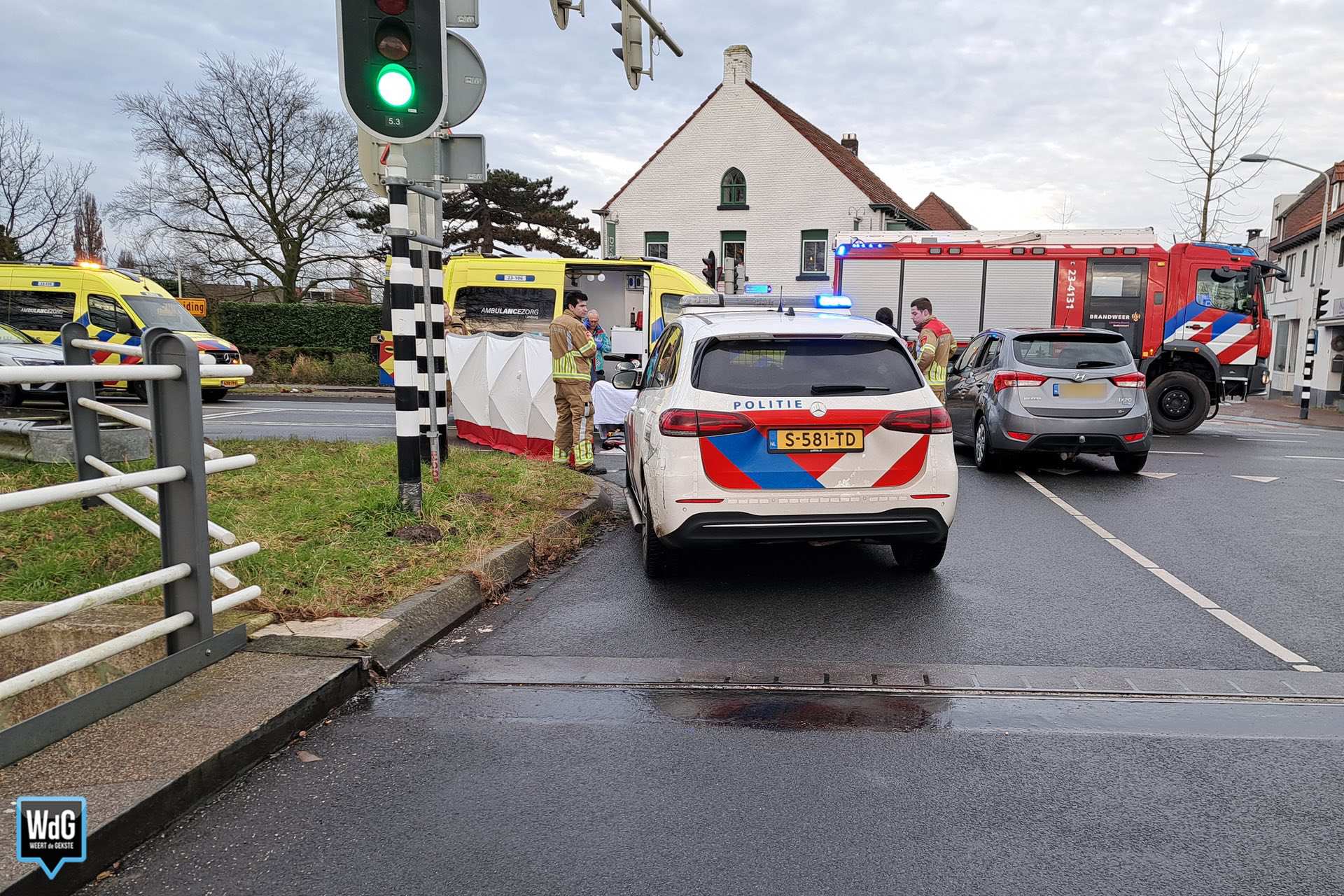 Medische noodsituatie op Aan Vijftien