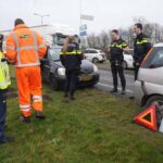 Ongeval afrit A2 Weert-Noord