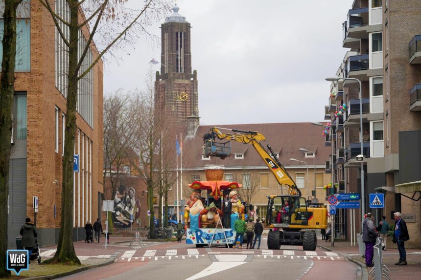 Voorbereiding grote Rogstaekersoptocht