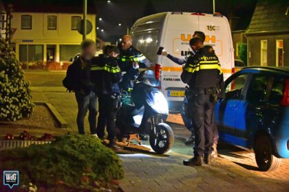 Tiener op scooter vlucht voor politie en wordt alsnog gepakt in Nederweert