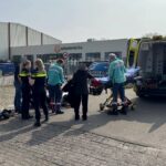 Bestuurster scooter gewond na ongeval op Roermondseweg