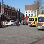 Omstanders helpen bij reanimatie op Markt in Weert