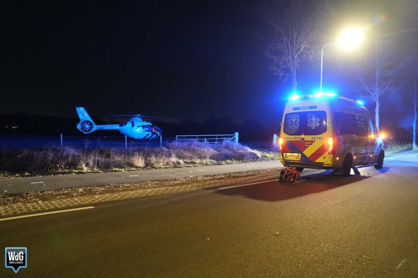 Traumahelikopter naar Altweerterheide vanwege medische noodsituatie